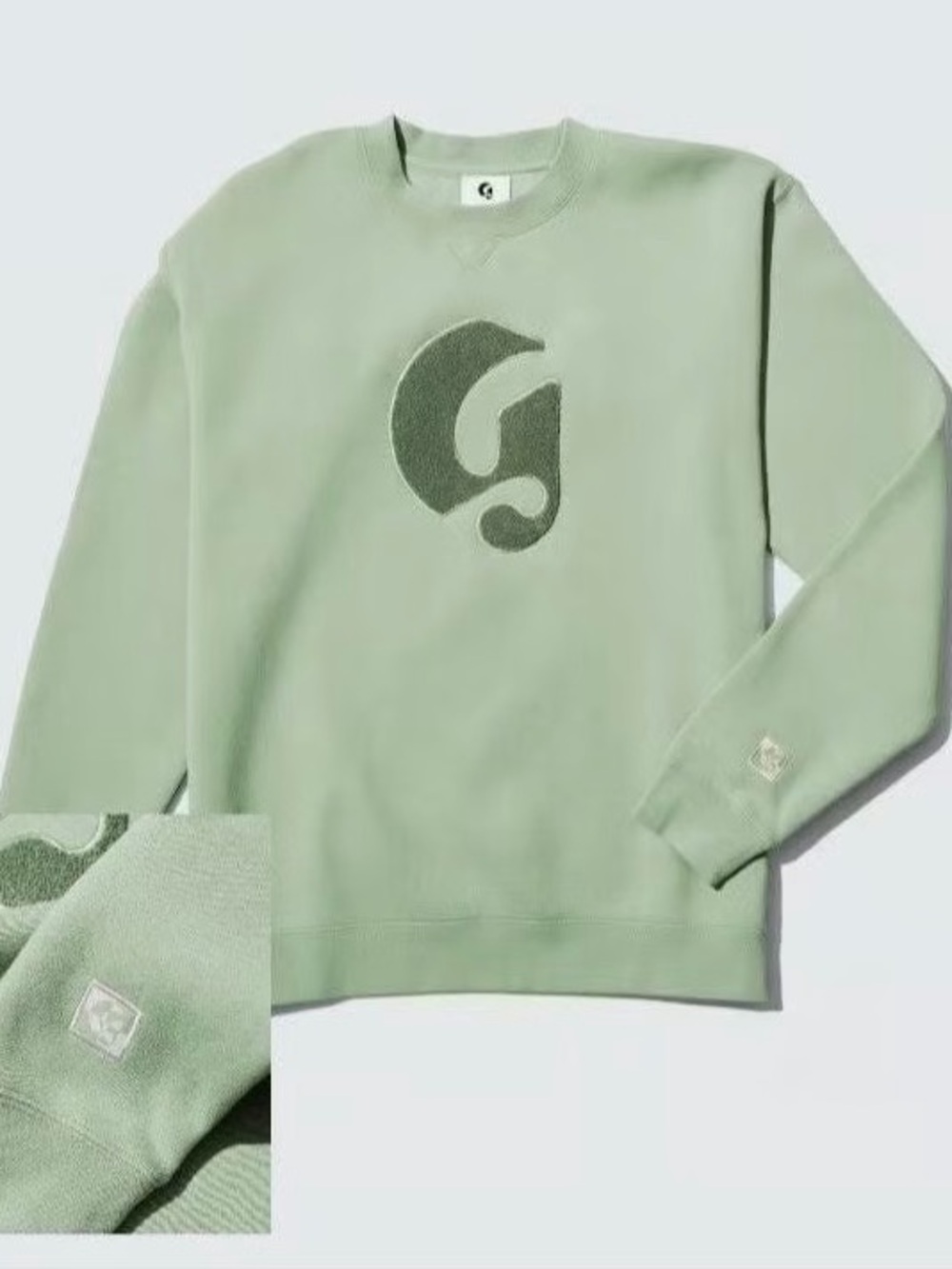 Glossier Limited Edition Boston Crewneck Sweatshirt Size Large